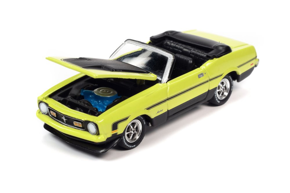 1972 Ford Mustang Convertible and 1972 Chevy Chevelle SS Heavy Chevy, Multi- - Johnny Lightning JLSP242/24A - 1/64 scale Diecast Model Toy Car