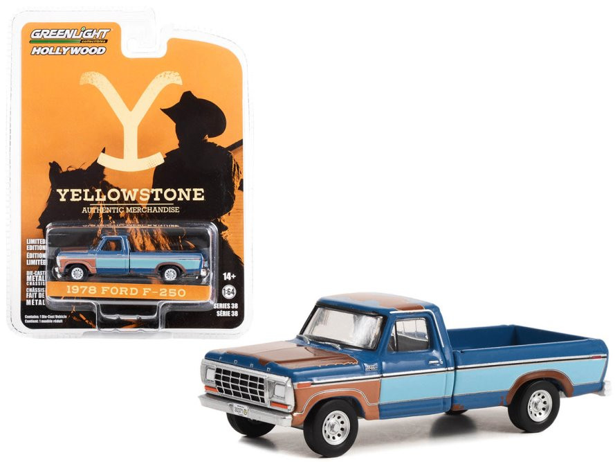 1978 Ford F-250, Yellowstone - Greenlight 44980E/48 - 1/64 Scale Diecast Model Toy Car