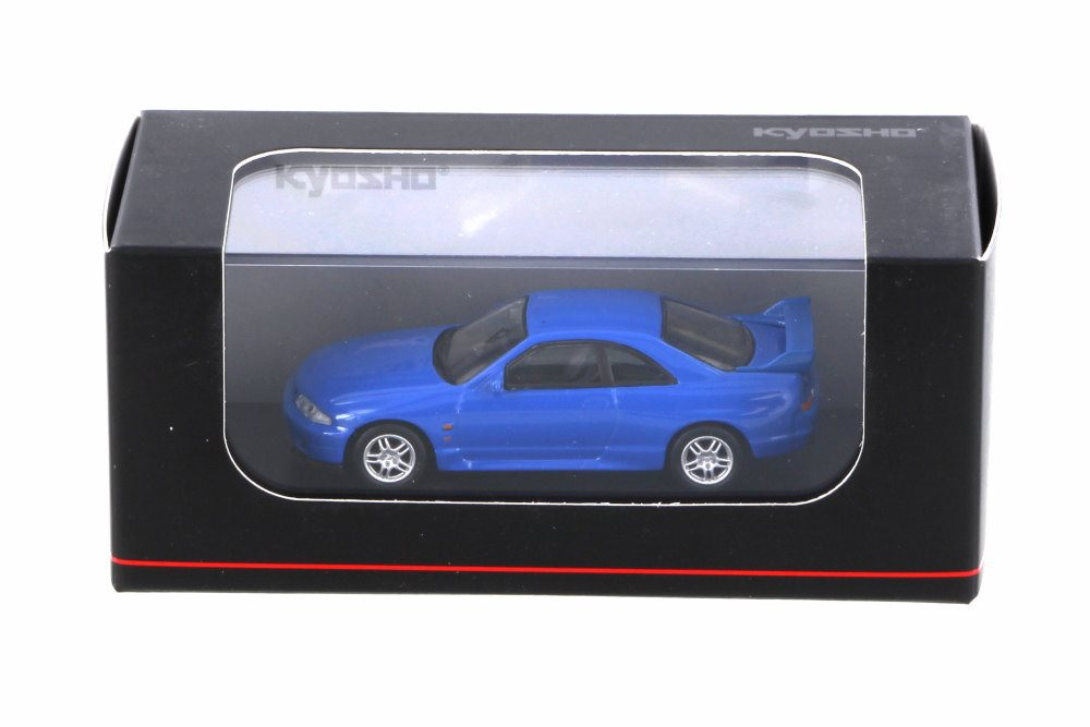 Nissan Skyline GT-R, Blue - Kyosho KS07047A6 - 1/64 scale Resin