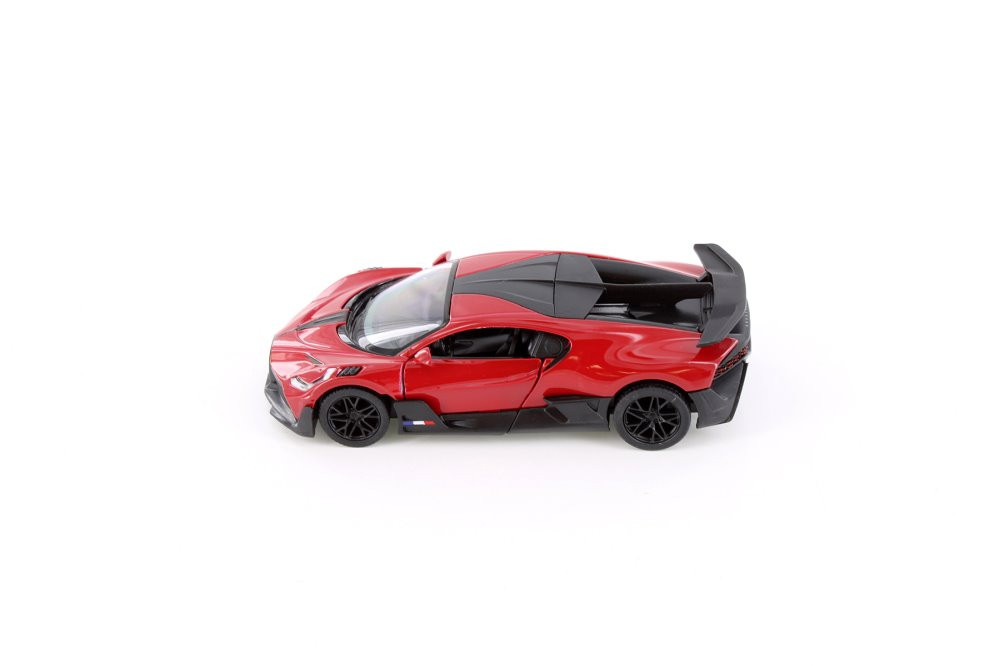Bugatti Divo, Red - Kinsmart 5442D - 1/36 Scale Diecast Model Toy