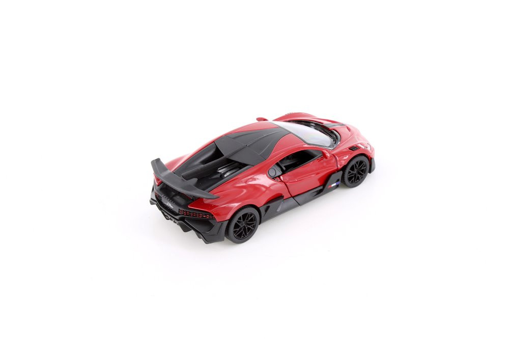 Bugatti Divo, Red - Kinsmart 5442D - 1/36 Scale Diecast Model Toy Car