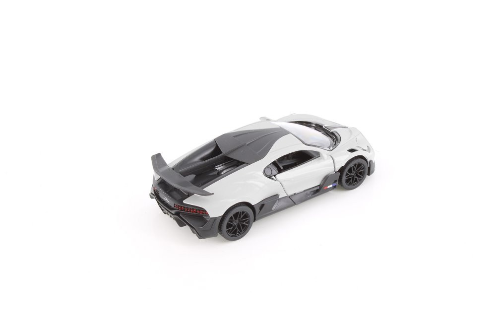 Bugatti Divo, White - Kinsmart 5442D - 1/36 Scale Diecast Model Toy Car