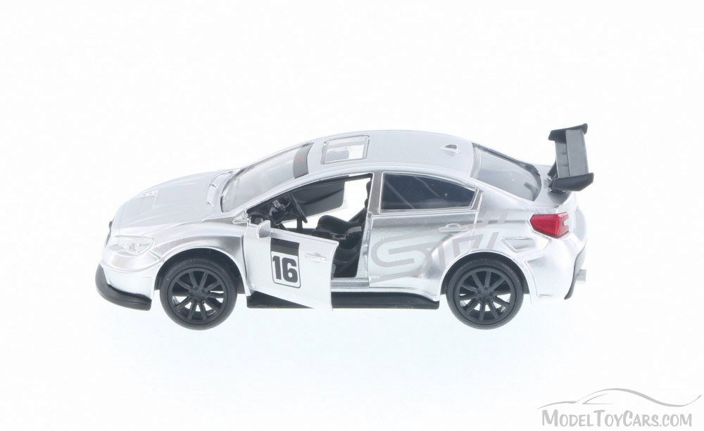 2016 Subaru WRX STI Widebody, Silver - Jada 99122DP1 - 1/32 Scale Diecast Model Toy Car