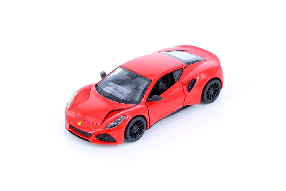 Lotus Emira, Red - Kinsmart 5441D - 1/34 Scale Diecast Model Toy Car