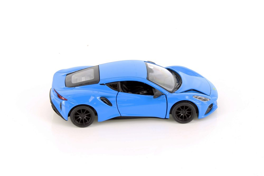 Lotus Emira, Blue - Kinsmart 5441D - 1/34 Scale Diecast Model Toy Car