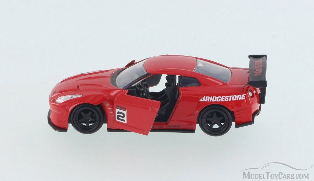 2009 Nissan Ben Sopra GT-R R35, Red - Jada 98564DP1 - 1/32 Scale Diecast Model Toy Car