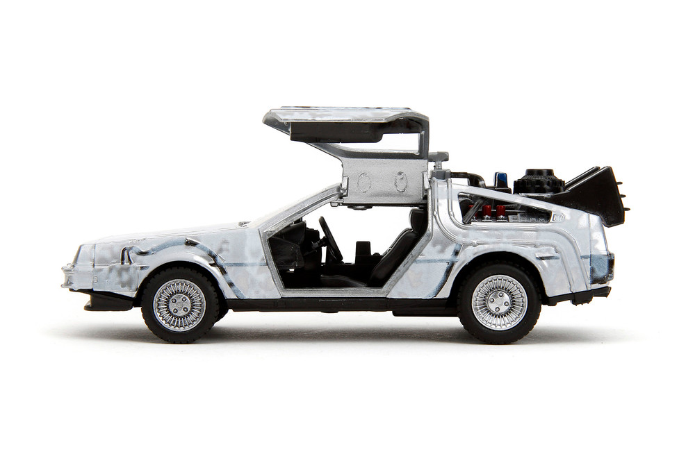 1985 DeLorean DMC Time Machine, Back to the Future Part I - Jada Toys 34785 - 1/32 Scale Model Car