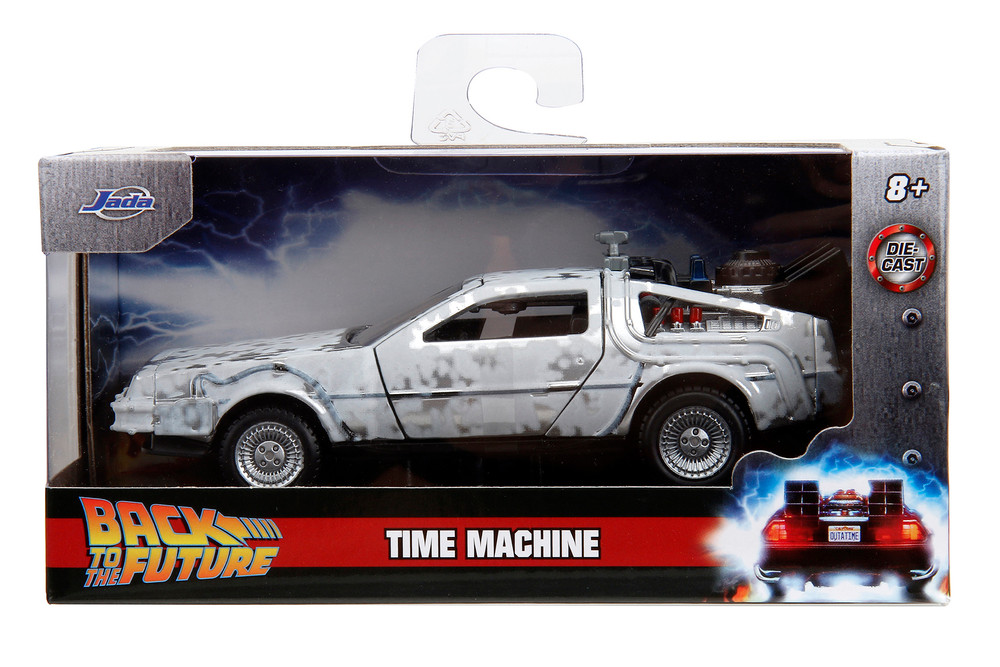 1985 DeLorean DMC Time Machine, Back to the Future Part I - Jada Toys 34785 - 1/32 Scale Model Car