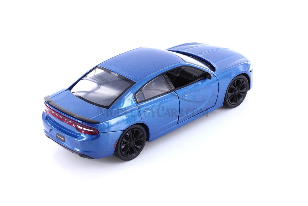 2023 Dodge Charger SXT Hardtop, Blue - Showcasts 71387BU - 1/24 Scale Diecast Model Toy Car