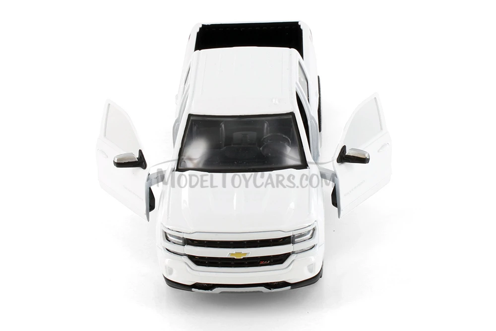 2017 Chevy® Silverado™ 1500 LT Z71 Crew Cab Truck, White - Showcasts® 71348WT - 1/27 Scale Diecast Car