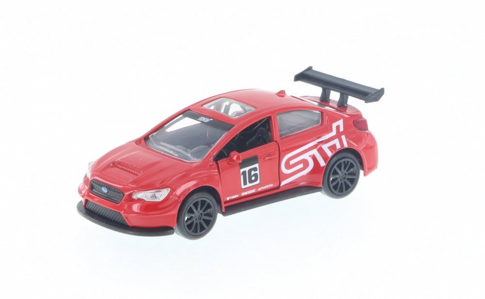 2016 Subaru WRX STI Widebody, Red - Jada 99122DP1 - 1/32 Scale Diecast Model Toy Car