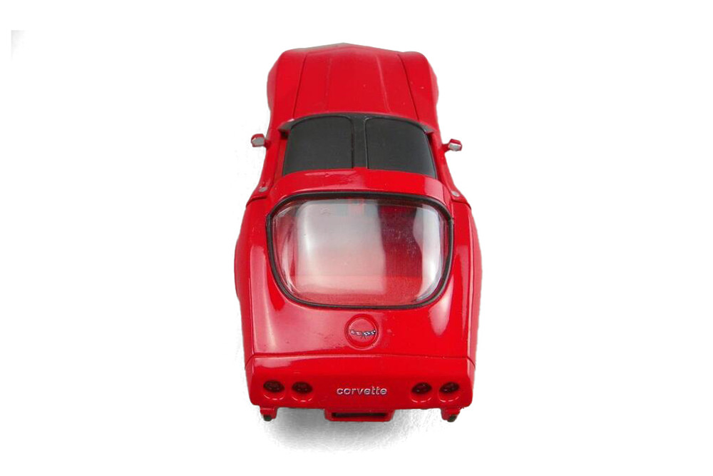 1979 Chevy Corvette Hardtop, Red - Showcasts 77244R - 1/24 Scale Diecast Model Toy Car