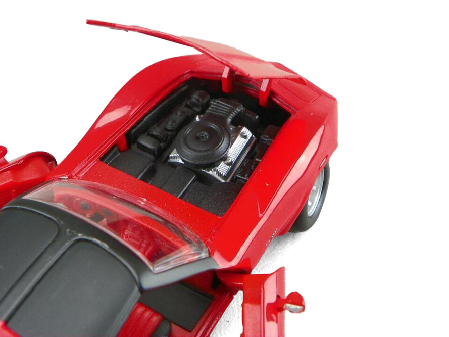 1979 Chevy Corvette Hardtop, Red - Showcasts 77244R - 1/24 Scale Diecast Model Toy Car