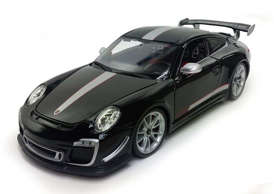 Porsche 911 GT3 RS 4.0, Black - Bburago 11036 - 1/18 scale Diecast Model Toy Car