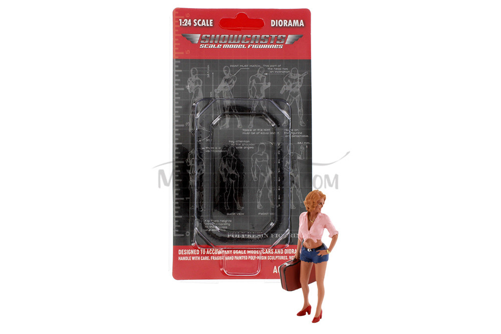 Figure 18 Series 1 #706, Pink - Showcasts AD-24706 - 1/24 Scale Diorama Figurine