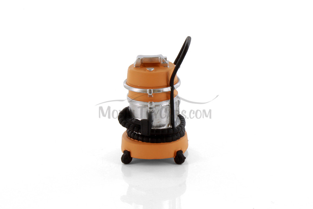 Detail Masters Figure 6 - Wet/Dry Vac, Chrome/ Orange - Showcasts AD-18606 - 1/18 Scale Diorama Figurine