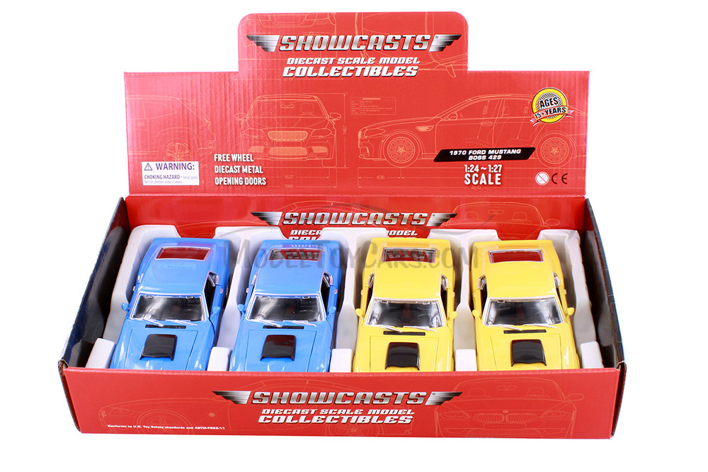 モダンジャズア―テストプリントコレクション 1970 Ford Mustang Boss 429 Hardtop, Asstd. - Showcasts 77303D