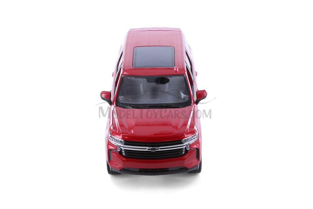 2021 Chevy Tahoe, Red - Showcasts 37533 - 1/26 Scale Diecast Model Toy Car (1 Car, No Box)