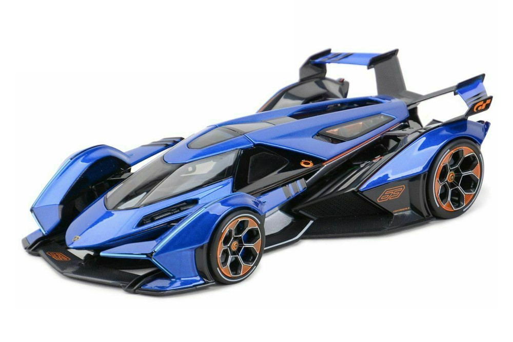 マイスト 1/18 ランボ V12 グランツーリスモ 青 Lamborghini V12 Vision Gran Turismo, Blue - Maisto 31454BU - 1/18