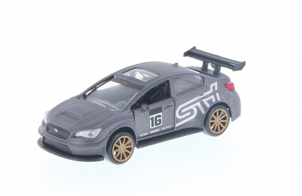 2016 Subaru WRX STI Widebody, Charcoal Black - Jada 99122DP1 - 1