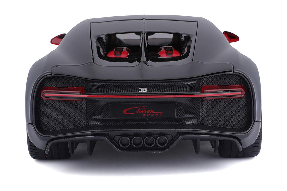 2019 Bugatti Chiron Sport #16, Red /Black - Bburago 11044R - 1/18 Scale Diecast Model Toy Car