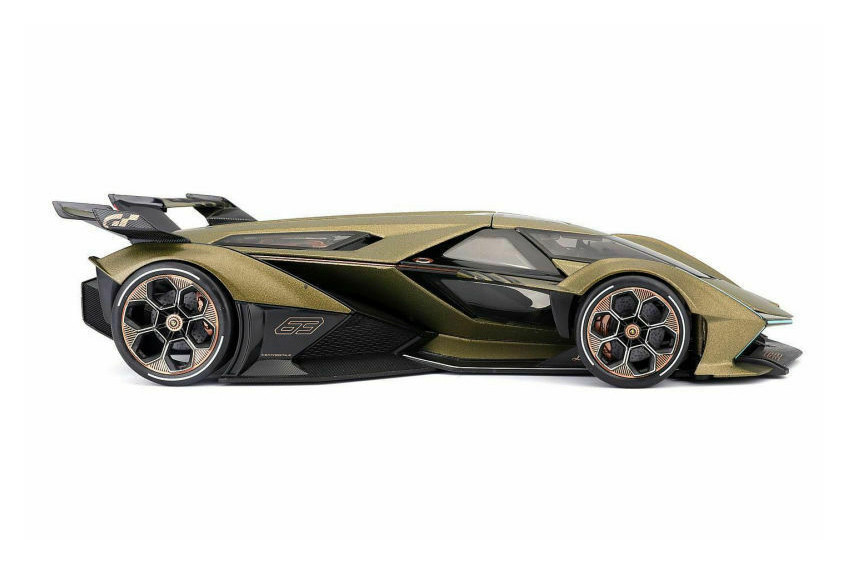 Lamborghini V12 Vision Gran Turismo, Green - Maisto 31454GN - 1/18 Scale Diecast Model Toy Car
