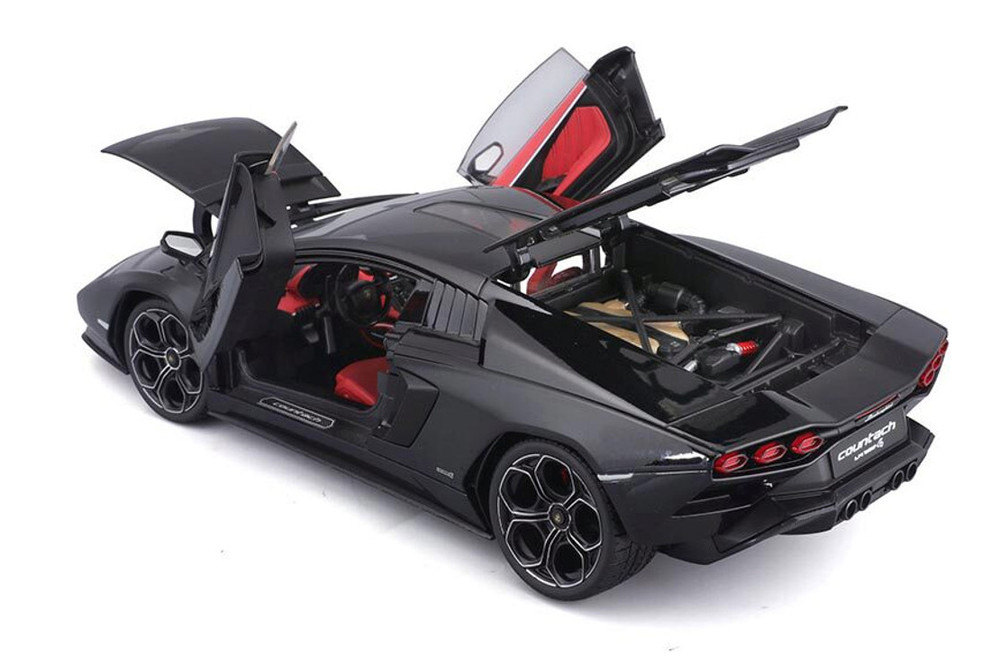 Lamborghini Countach LPI 800-4 Hardtop, Black - Maisto 31459BK - 1/18 Scale Diecast Model Toy Car