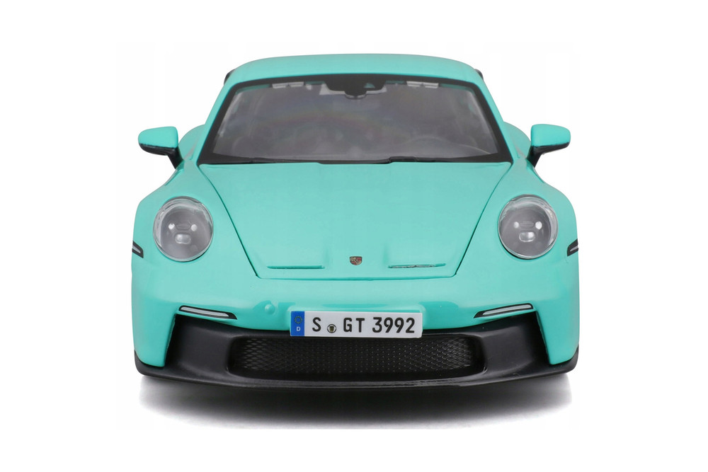 Porsche 911 GT3, Green - Bburago 21104GN - 1/24 Scale Diecast Model Toy Car