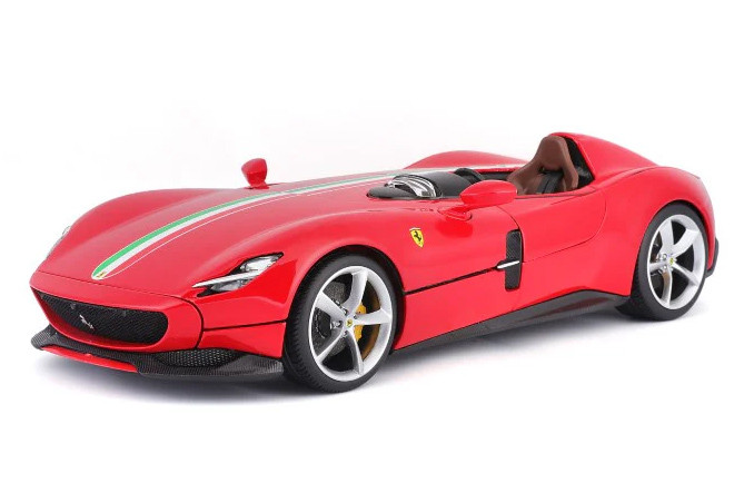 Ferrari Monza SP1, Red - Bburago 16909R - 1/18 Scale Diecast Model