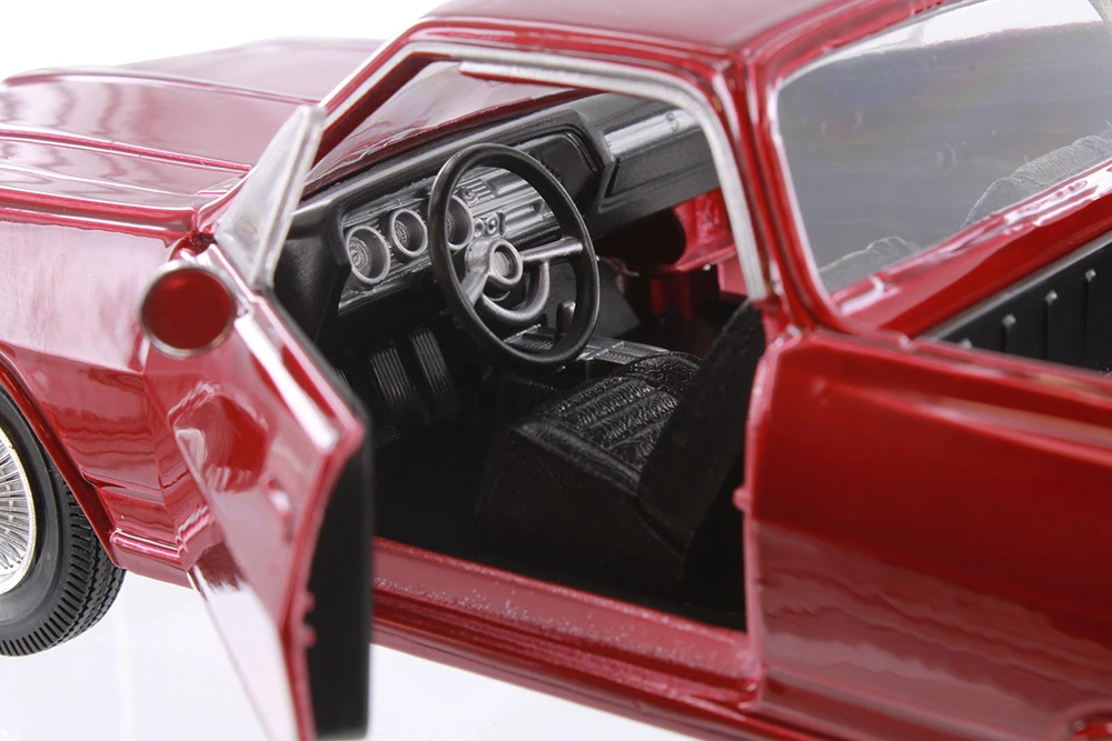 1965 Chevy El Camino Hard top, Red - Showcasts 37977 - 1/24 Scale Diecast Model Toy Car