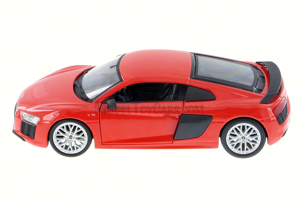 Audi R8 Plus Hard Top, Red - Showcasts 37513 - 1/24 Scale Diecast