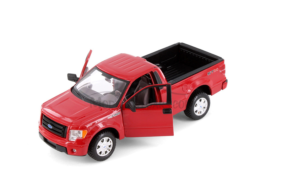 2010 Ford F-150 STX Pickup, Red - Showcasts 37270 - 1/27 Scale Diecast Model Toy Car (1 Car, No Box)