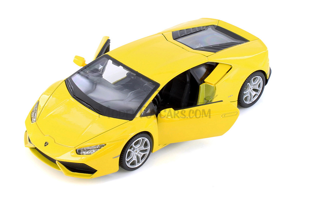 Lamborghini Huracan Coupe, Yellow - Showcasts 37509 - 1/24 Scale