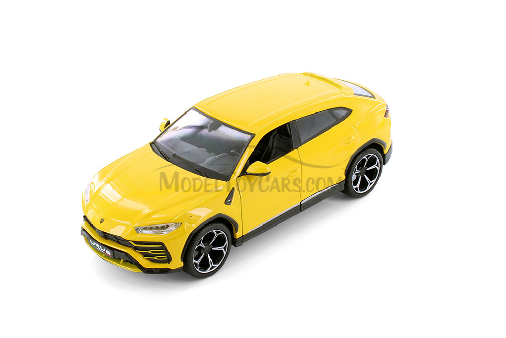 2018 Lamborghini Urus Hardtop, Yellow - Showcasts 37519 - 1/24 Scale Diecast Model Toy Car (1 Car, No Box)