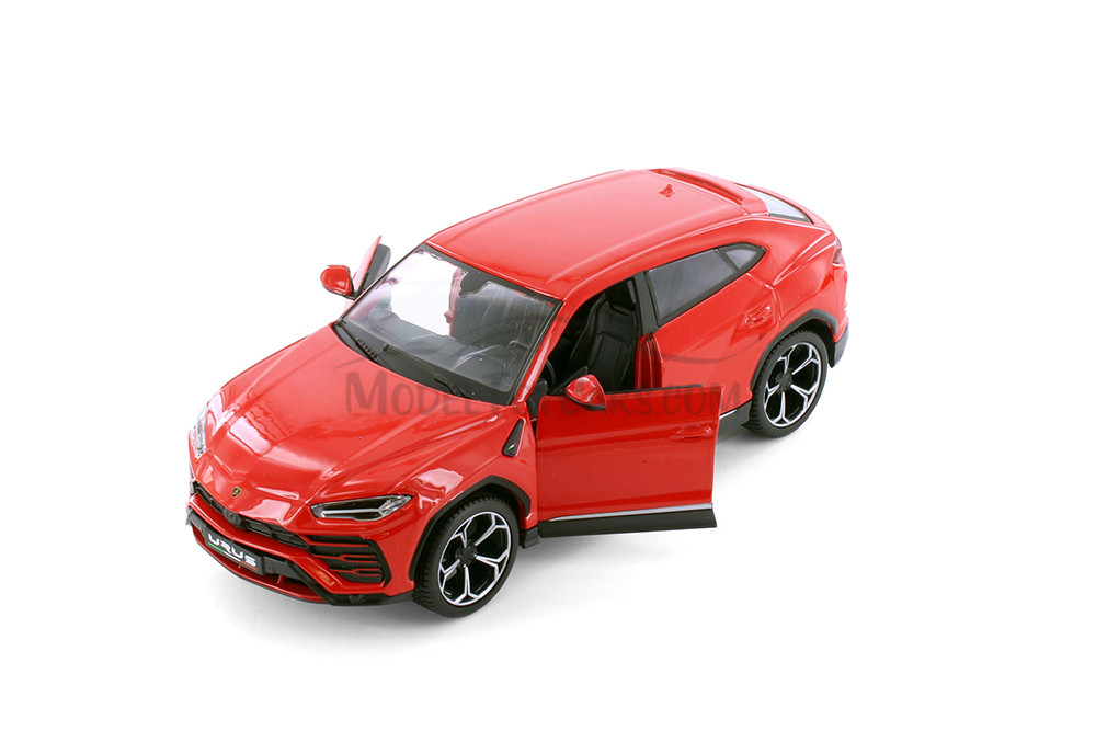 2018 Lamborghini Urus Hardtop, Red - Showcasts 37519 - 1/24 Scale Diecast Model Toy Car (1 Car, No Box)