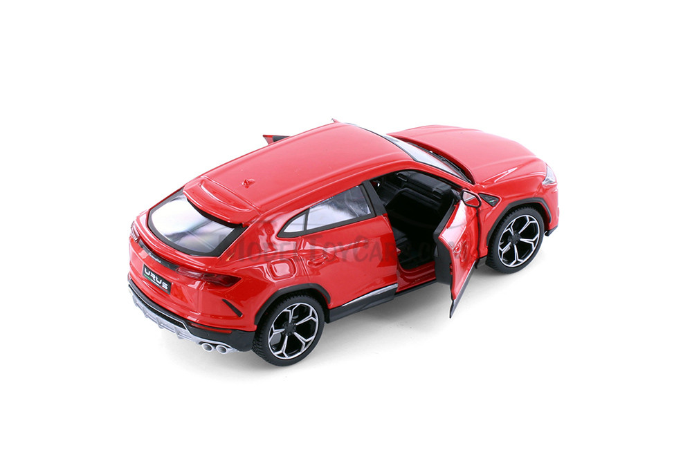 2018 Lamborghini Urus Hardtop, Red - Showcasts 37519 - 1/24 Scale Diecast Model Toy Car (1 Car, No Box)