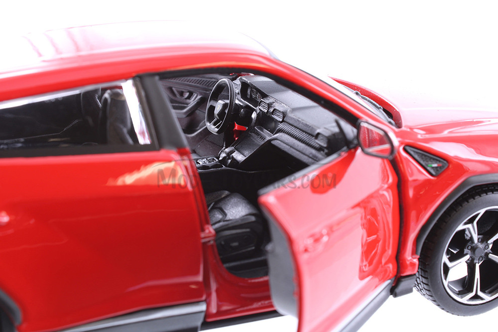 2018 Lamborghini Urus Hardtop, Red - Showcasts 37519 - 1/24 Scale Diecast Model Toy Car (1 Car, No Box)