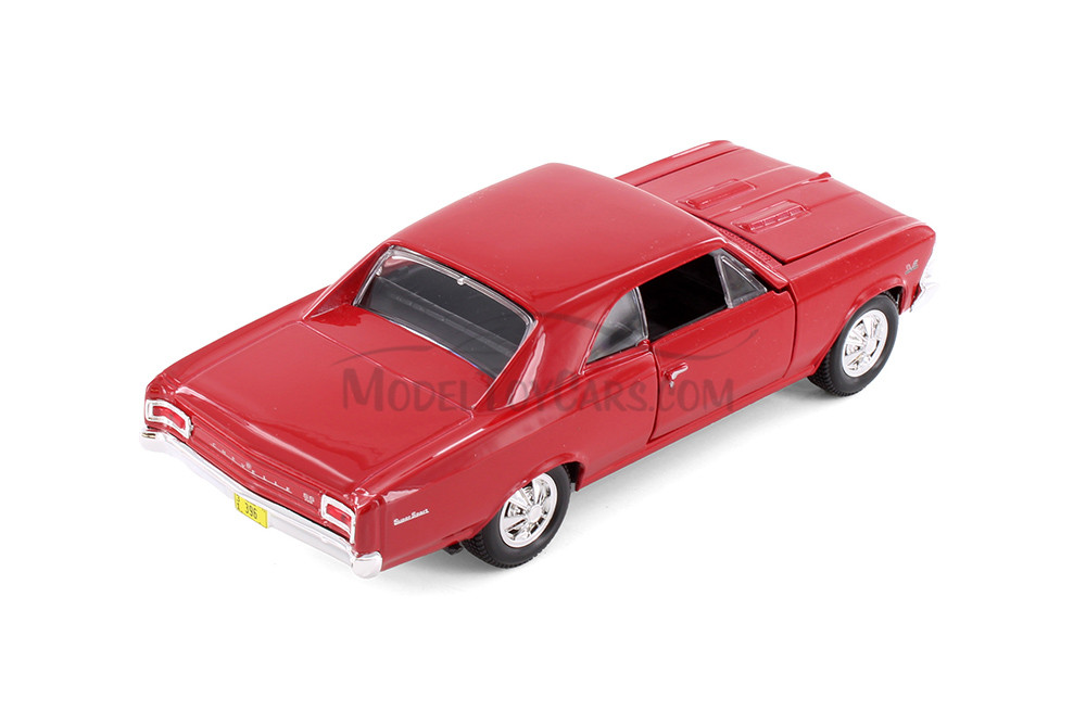 1966 Chevy Chevelle SS 396 Hardtop, Red - Showcasts 37960/2 - 1/24 Scale Diecast Model Toy Car (1 Car, No Box)