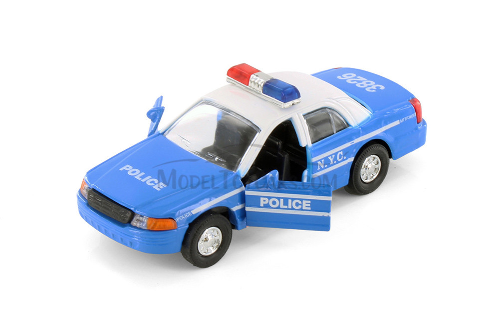 NYC Police Car, Blue - Showcasts 9985DNY/3 - 5