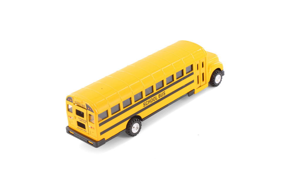 Super School Bus, Yellow - ModelToyCars 9948/4D - 8.5" Scale Diecast Model Toy Car