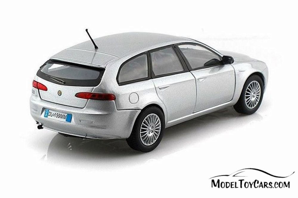 Alfa-Romeo 159 SW Hardtop, Silver - Showcasts 73372SV/6 - 1/24 scale Diecast Model Toy Car
