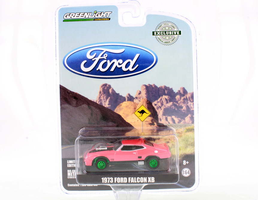 CHASE CAR - 1973 Ford Falcon XB, Red w/ Black - Greenlight 29946