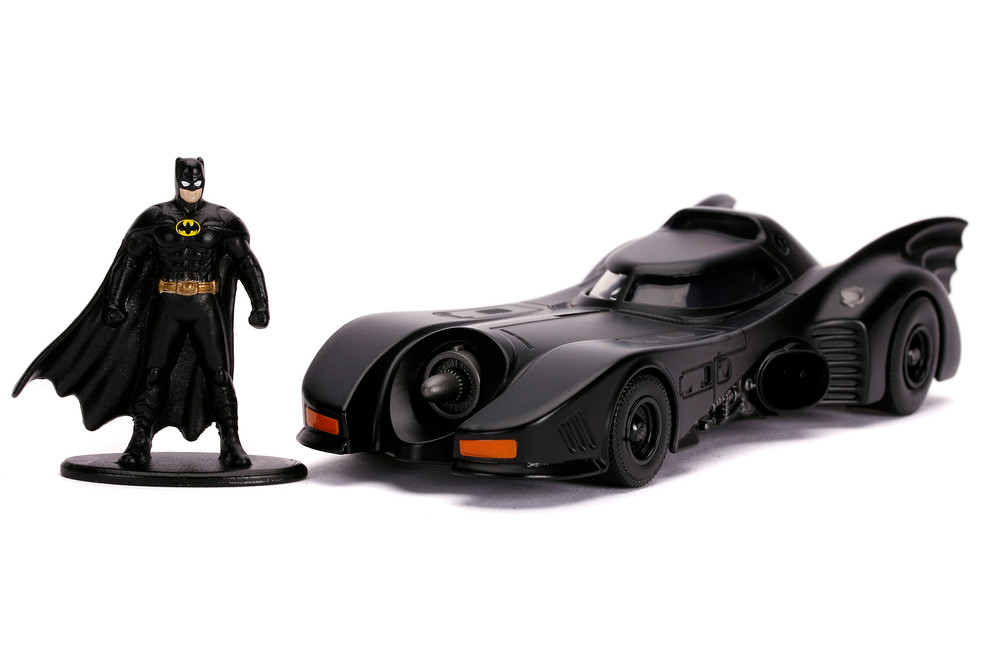 Batman 1989 Batmobile, w/Batman Figure - Jada Toys 31704/6 - 1/32 Scale Diecast Model Toy Car