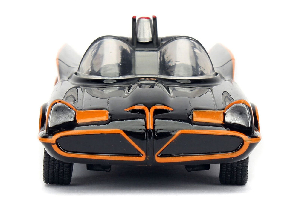 Classic TV Series 1966 Batmobile, Black - Jada Toys 35758DPA1 - 1/32 Scale Diecast Model Toy Car