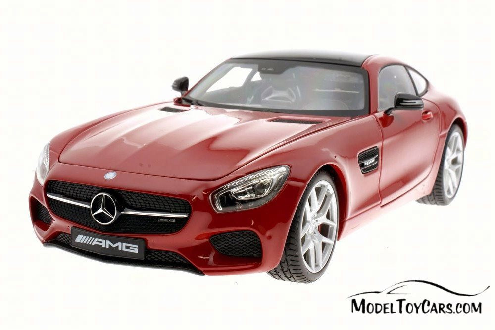 Mercedes-Benz AMG GT Hardtop, Red - Maisto 38131R/6 - 1/18 scale Diecast Model Toy Car