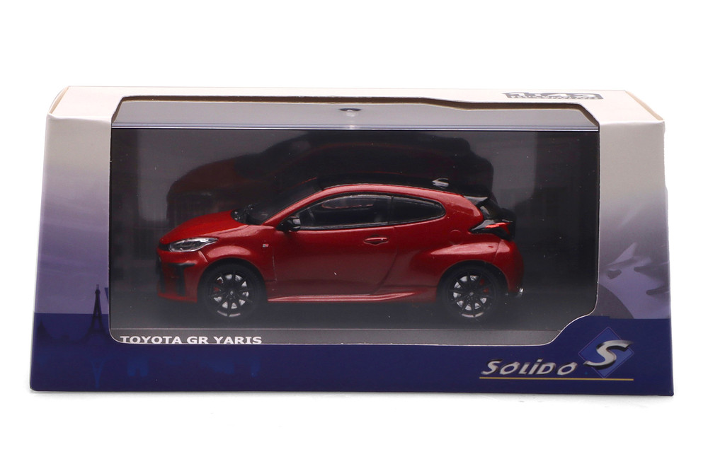 2020 Toyota Yaris GR 1.6l Turbo, Karmina Red - Solido S4311102 - 1