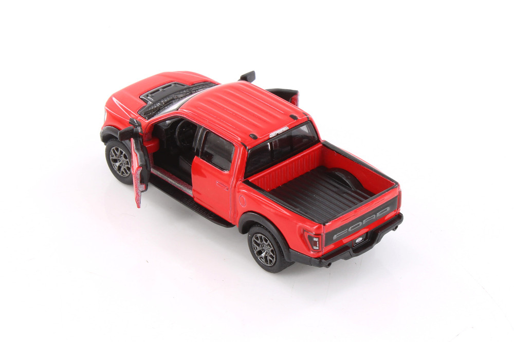 2022 Ford F-50 Raptor Pickup Truck, Red - Kinsmart 3001D - 1/78 Scale ...
