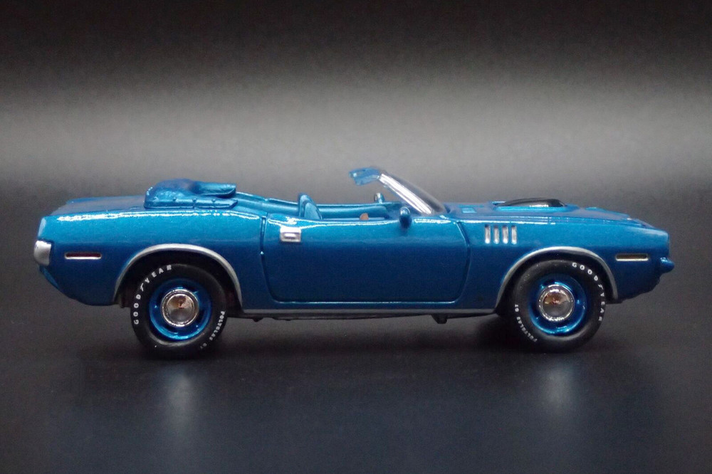 1971 Plymouth Barracuda Convertible, Blue Fire Metallic - JLSP375