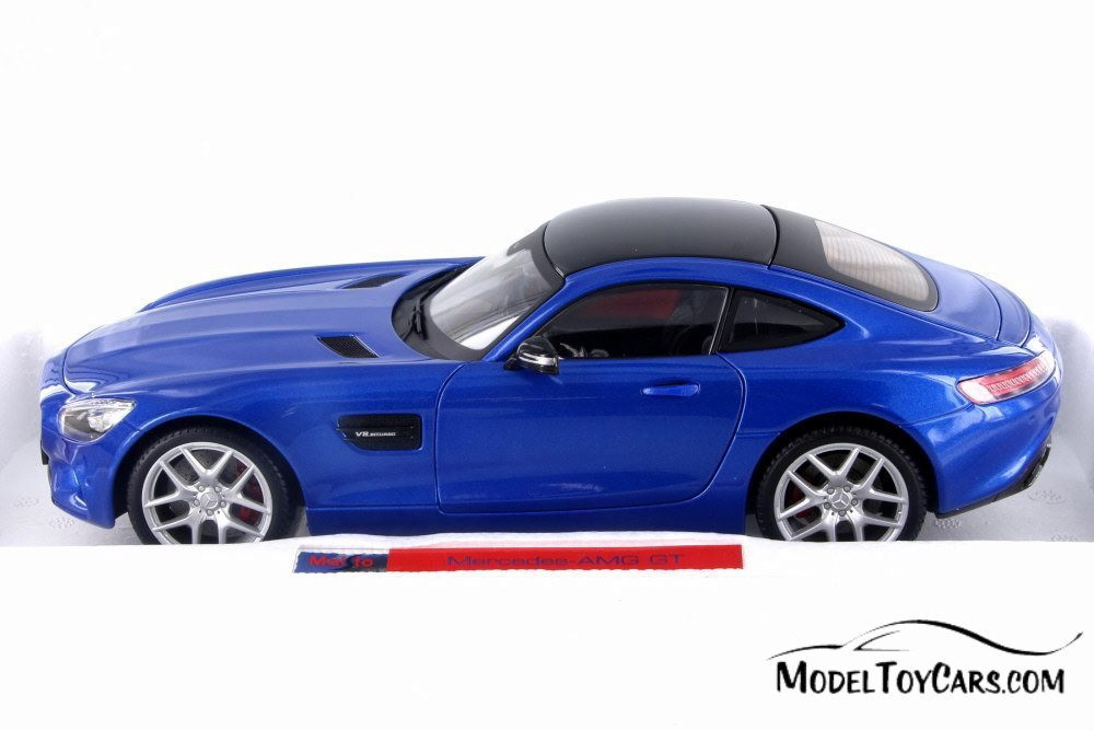 Mercedes-Benz AMG GT, Blue - Maisto 38131BL - 1/18 Scale Diecast