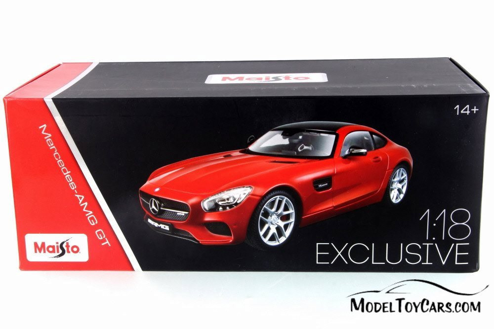 Mercedes-Benz AMG GT, Blue - Maisto 38131BL - 1/18 Scale Diecast